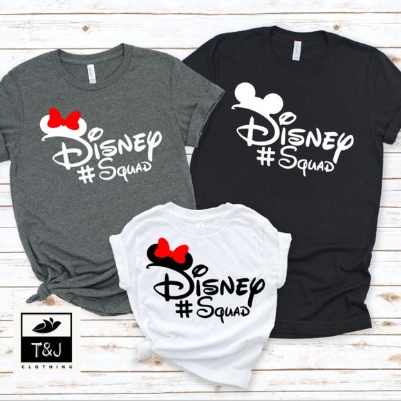 disney squad t shirts